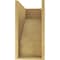 Ekena Millwork 10"W x 20"D x 20"H Classic Clemmons Rough Cedar Woodgrain TimberThane Corbel, Primed Tan CORUR10X20X20CLERCPR - alternate 5
